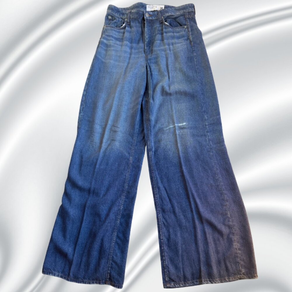Rag & Bone Wide Leg Flare Jeans Women Sz 30 New York Denim